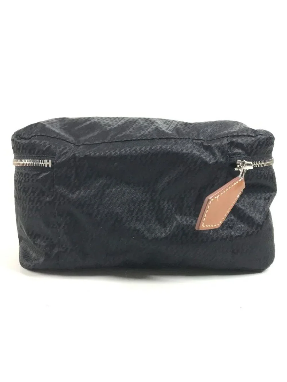 Hermes Pouch Voyage Mini Silk Black